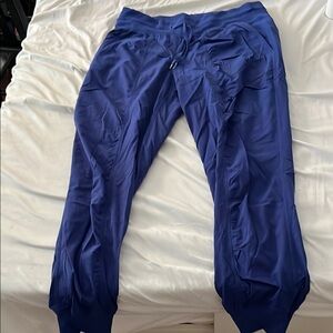 Lululemon dance pants/joggers blue size 10